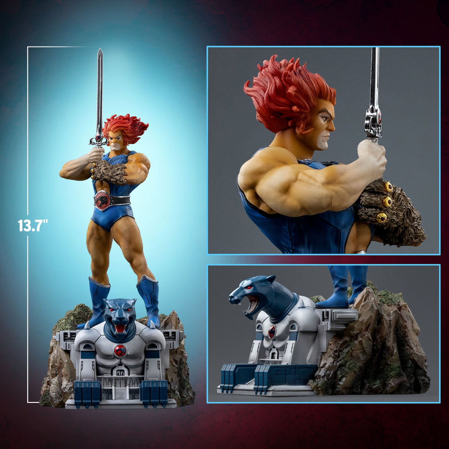 PRE-ORDER Lion-O 1:10 Scale Statue Iron Studios