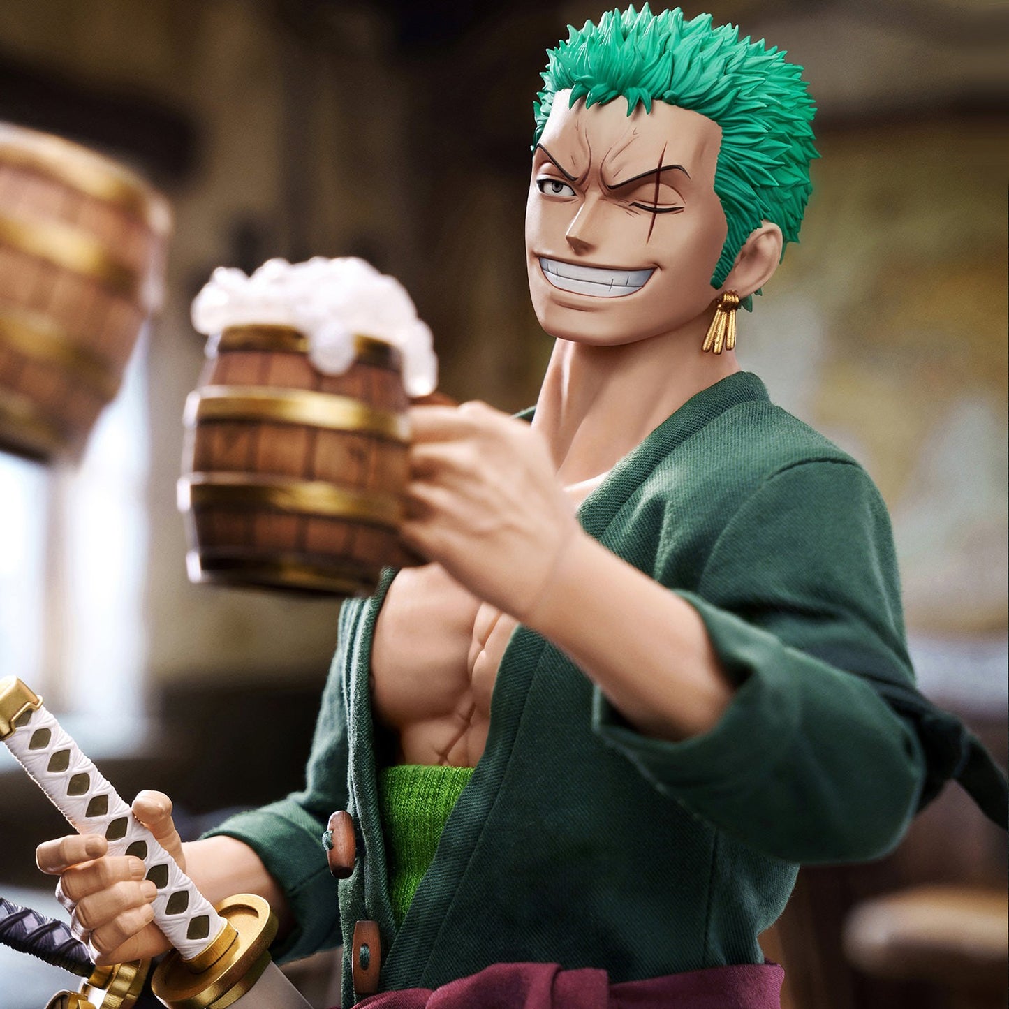 PRE-ORDER Roronoa Zoro Sixth Scale Figure Jimei Palace x Cosmic Creations