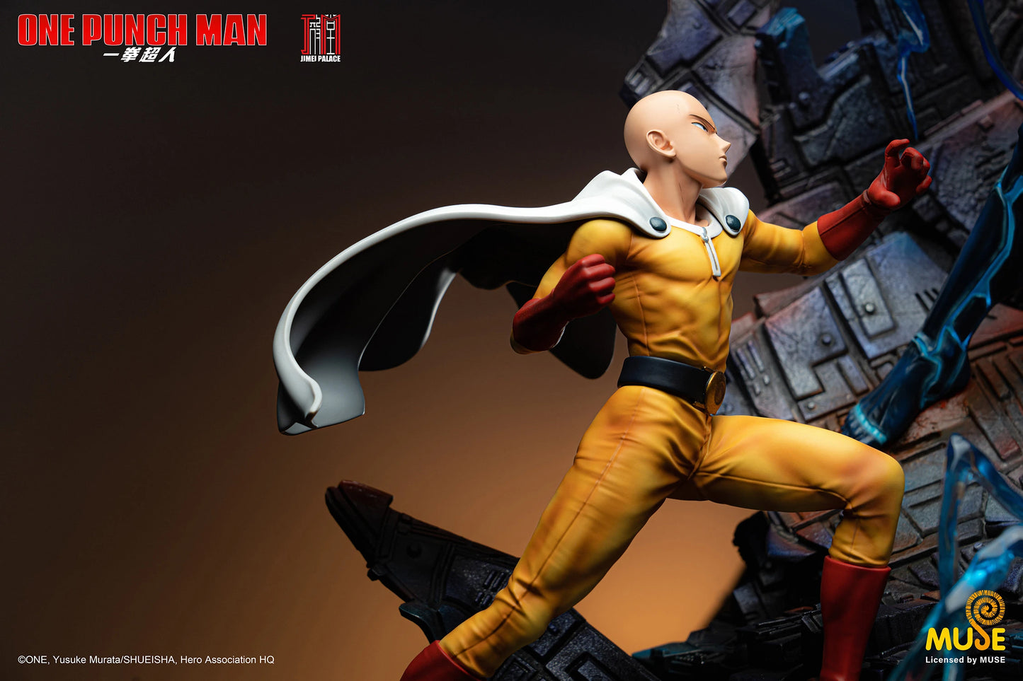 PRE-ORDER Jimei Palace One-Punch Man Saitama vs. Lord Boros Statue