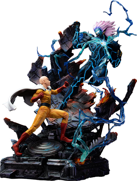 PRE-ORDER Jimei Palace One-Punch Man Saitama vs. Lord Boros Statue