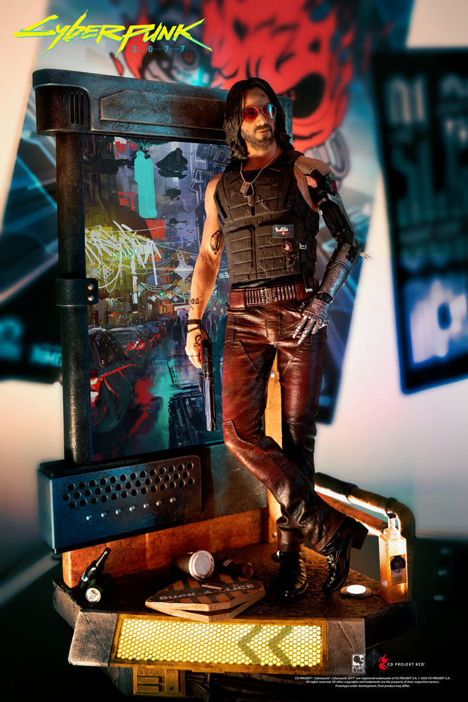 Cyberpunk 2077 Johnny Silverhand 1:4 Scale Statue