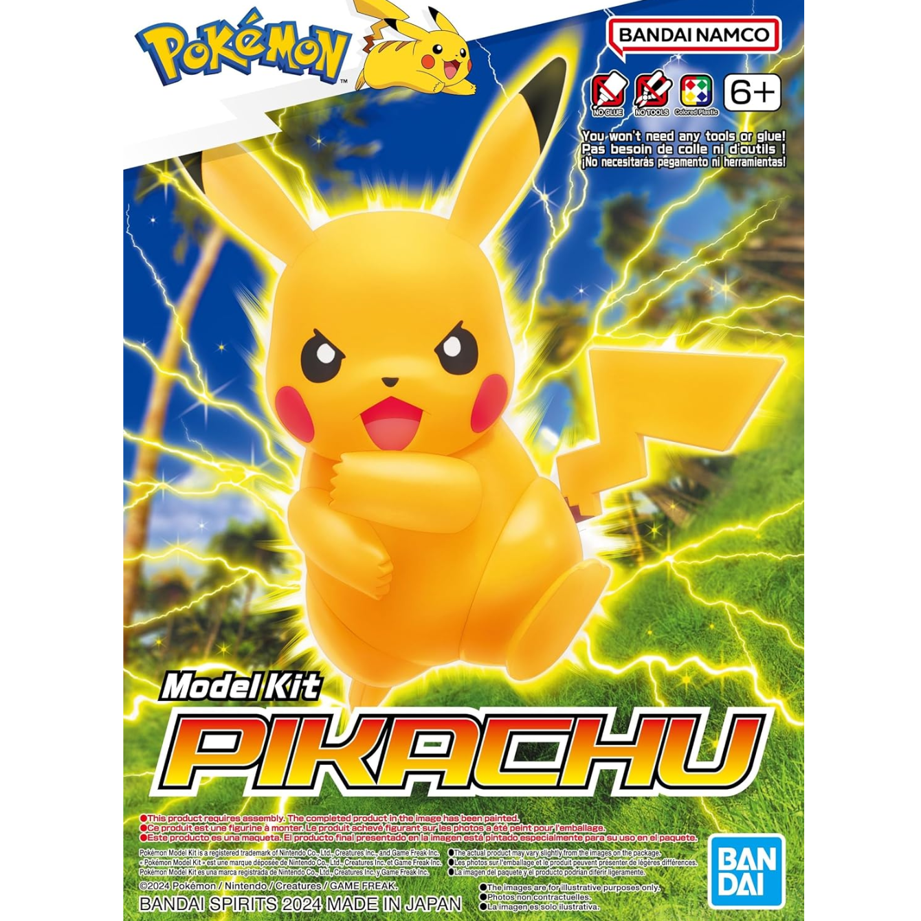 BANDAI Hobby Pikachu Pokémon Model Kit