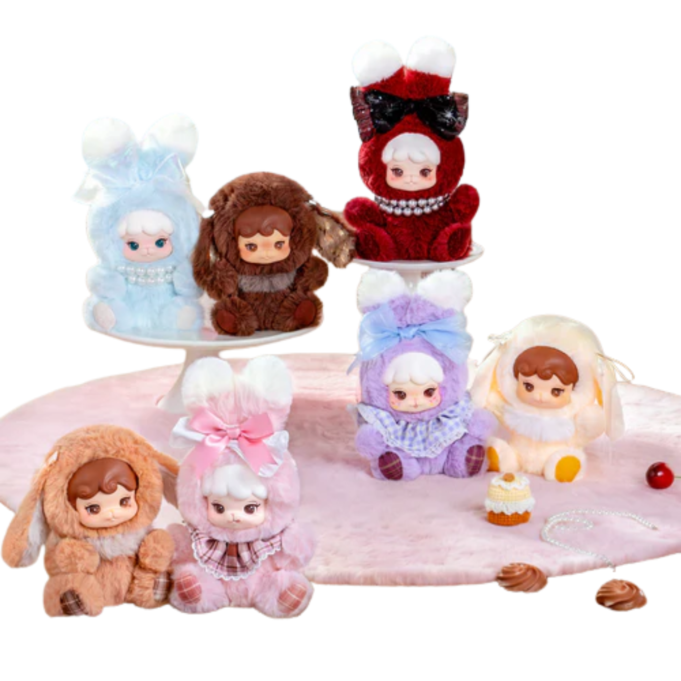 Robotime Cream Bunny & Cookii Bunny - Best Friend