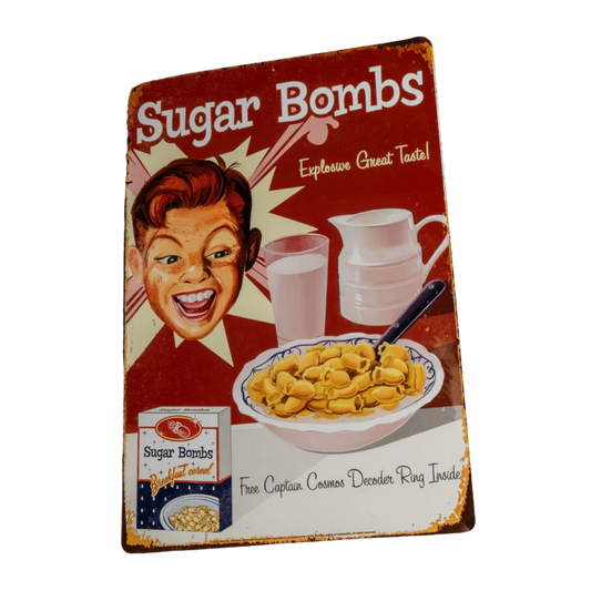 Fallout - Sugar Bombs Metal Sign