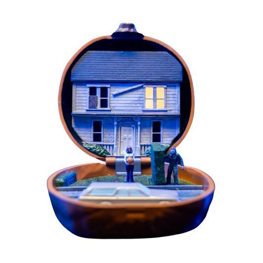 PRE-ORDER Halloween (1978) - Myers House Pumpkin Micro Maniacs Playset