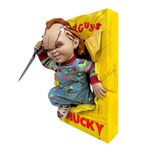 PRE-ORDER Bride of Chucky Chucky Half Scale Limited Edition Wall Sculpture