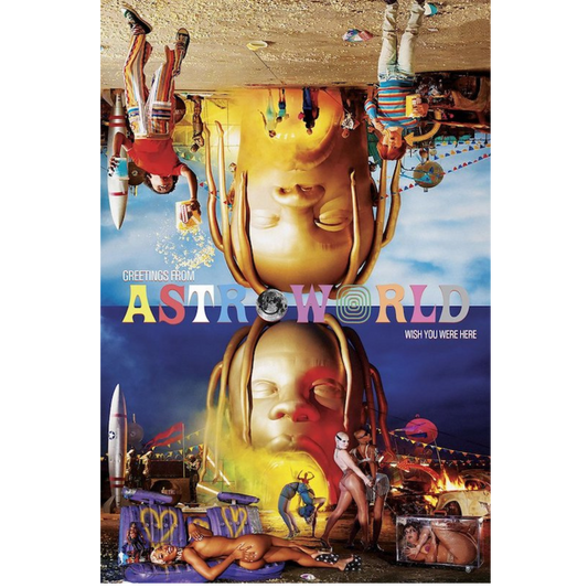 Travis Scott Astroworld Poster