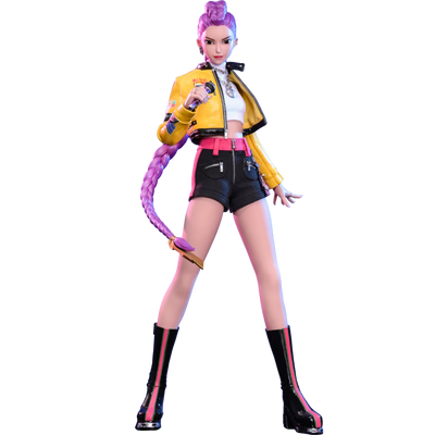 PRE-ORDER KPop Demon Hunters Rumi Sixth Scale Figure by Hot Toys