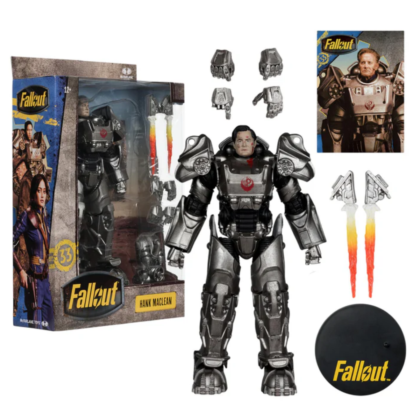 Fallout 7 Inch Deluxe Action Figure | Hank MacLean
