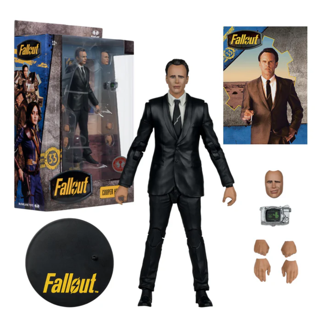 Fallout 7 Inch Deluxe Action Figure | Cooper Howard