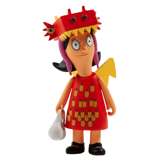BOB'S BURGERS LOUISE DRAGON W/ GIRL TATTOO FIGURE