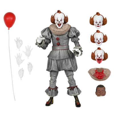 PRE-ORDER WELCOME TO DERRY - 7 INCH SCALE ACTION FIGURE - ULTIMATE PENNYWISE