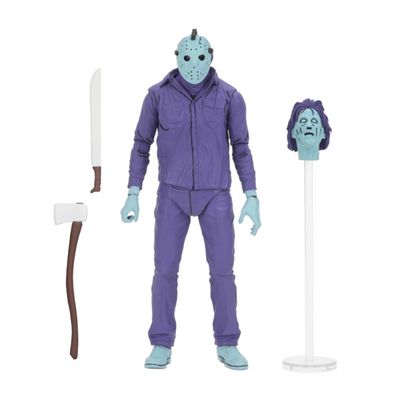 FRIDAY THE 13TH - 7 INCH SCALE FIGURE - JASON (CLASSIC VIDEO GAME APPEARANCE W/ THEME MUSIC)
