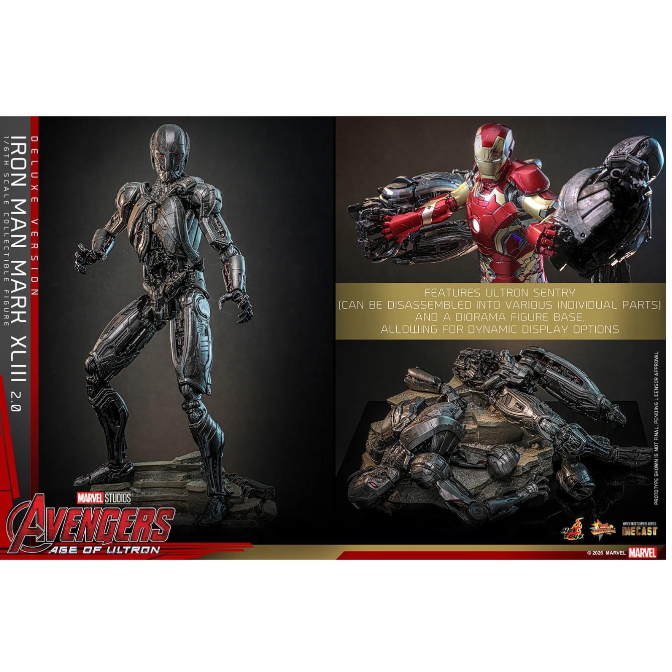 PRE-ORDER Iron Man Mark XLIII (2.0) (Deluxe Version)