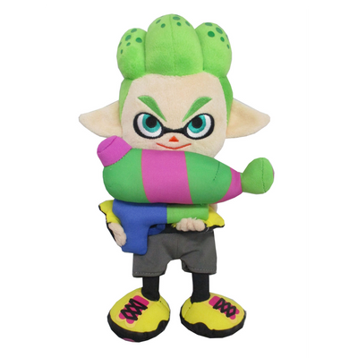 Inkling Boy Neon Green 9" Plush
