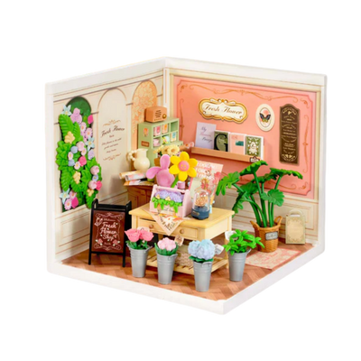 Rolife Fresh Flower Shop DIY Miniature House DW017B