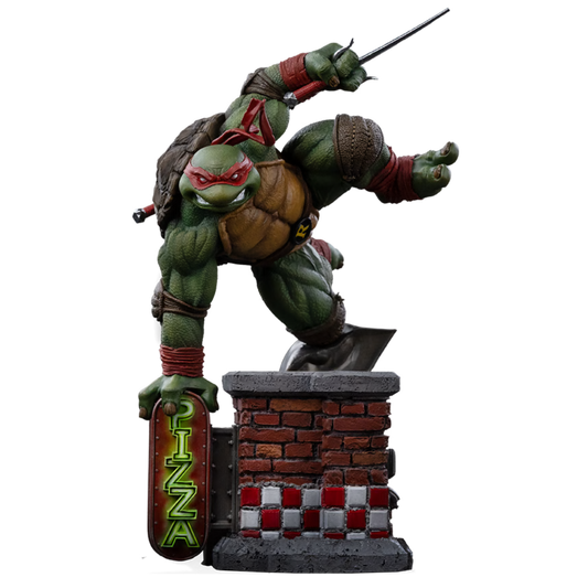 PRE-ORDER Raphael Unleashed 1:10 Scale Statue by Iron Studios