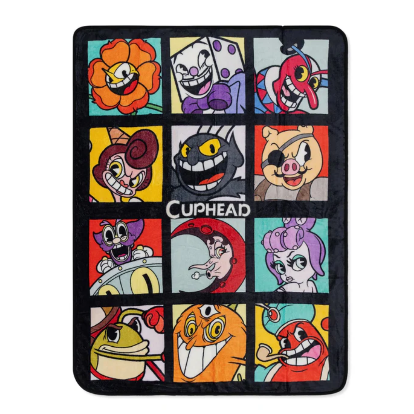 Cuphead Villains Fleece Throw Blanket | 45 x 60 Inches