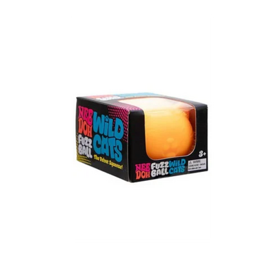 PRE-ORDER NeeDoh Fuzz Ball Wild Cats Stress Ball