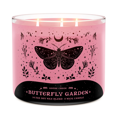 Butterfly Garden 3-Wick Candle