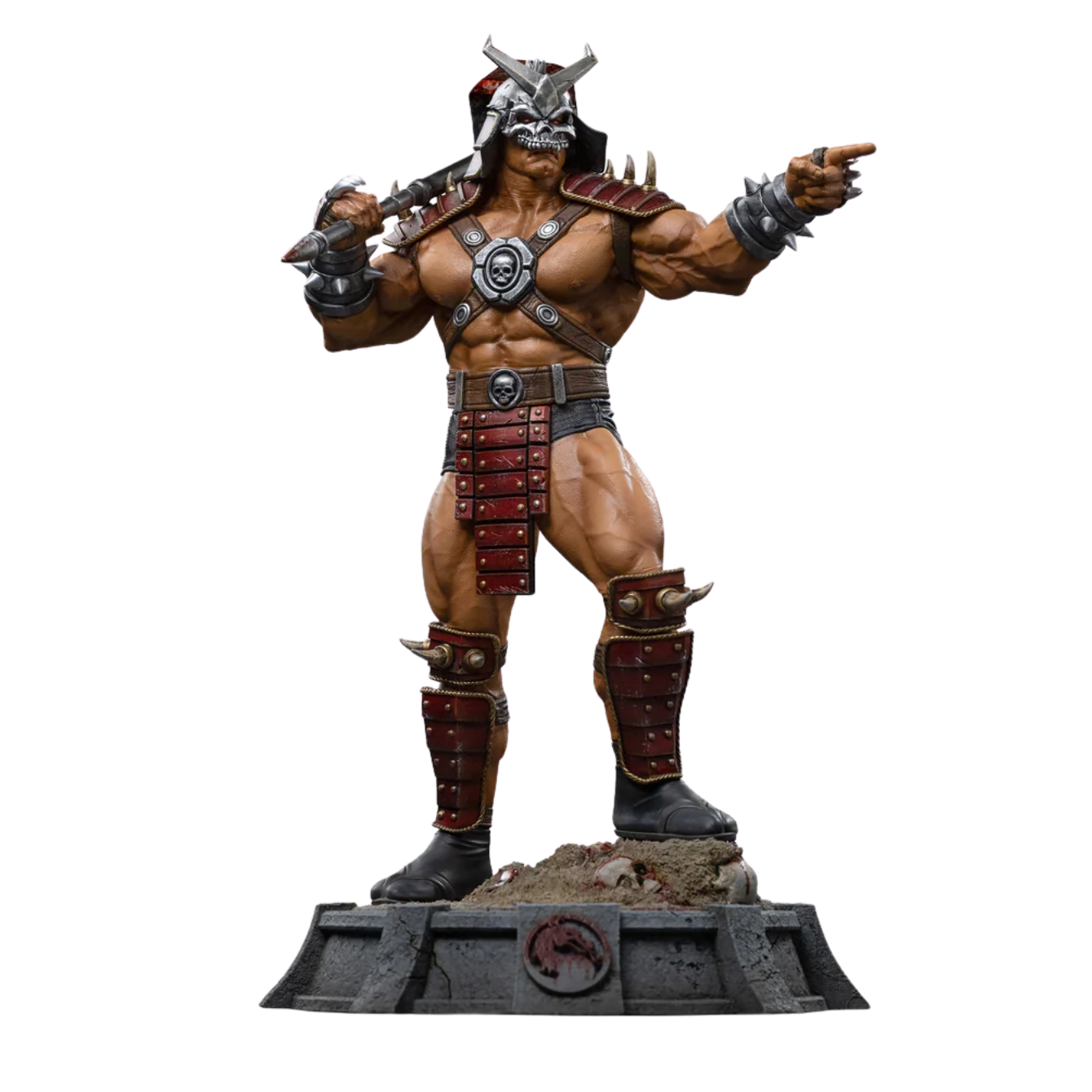PRE-ORDER Statue Shao Khan, Emperor of Outworld - Mortal Kombat - Art Scale 1/10 - Iron Studios