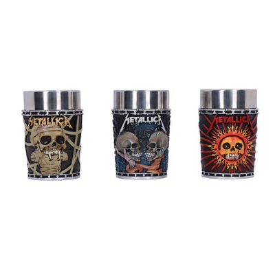 Metallica Shot Glass set 8.5cm (Set of 3)