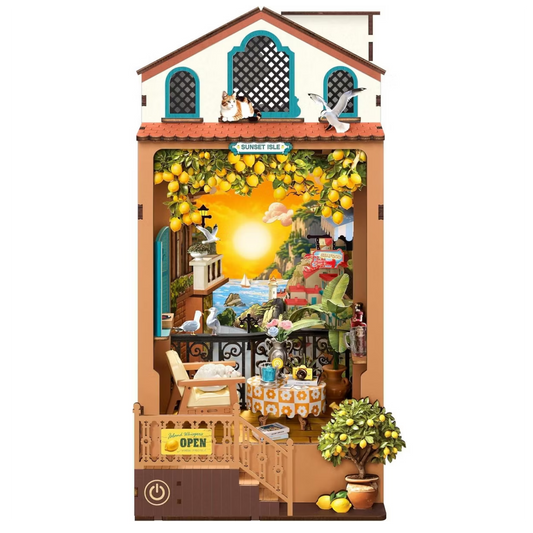 Rolife DIY Book Nook Kit Sunset Isle
