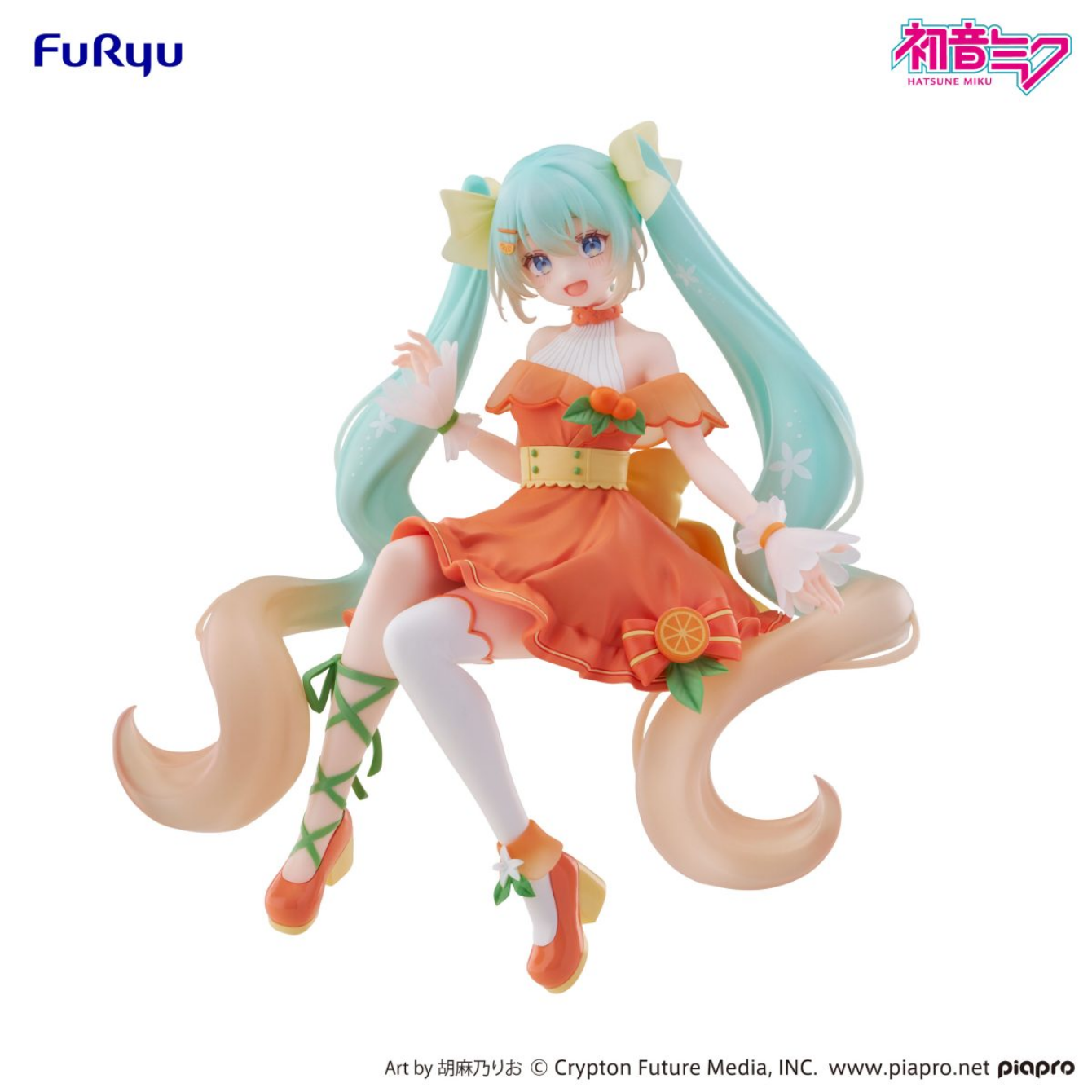 Hatsune Miku - Noodle Stopper Figure -Hatsune Miku Citrus ver.-