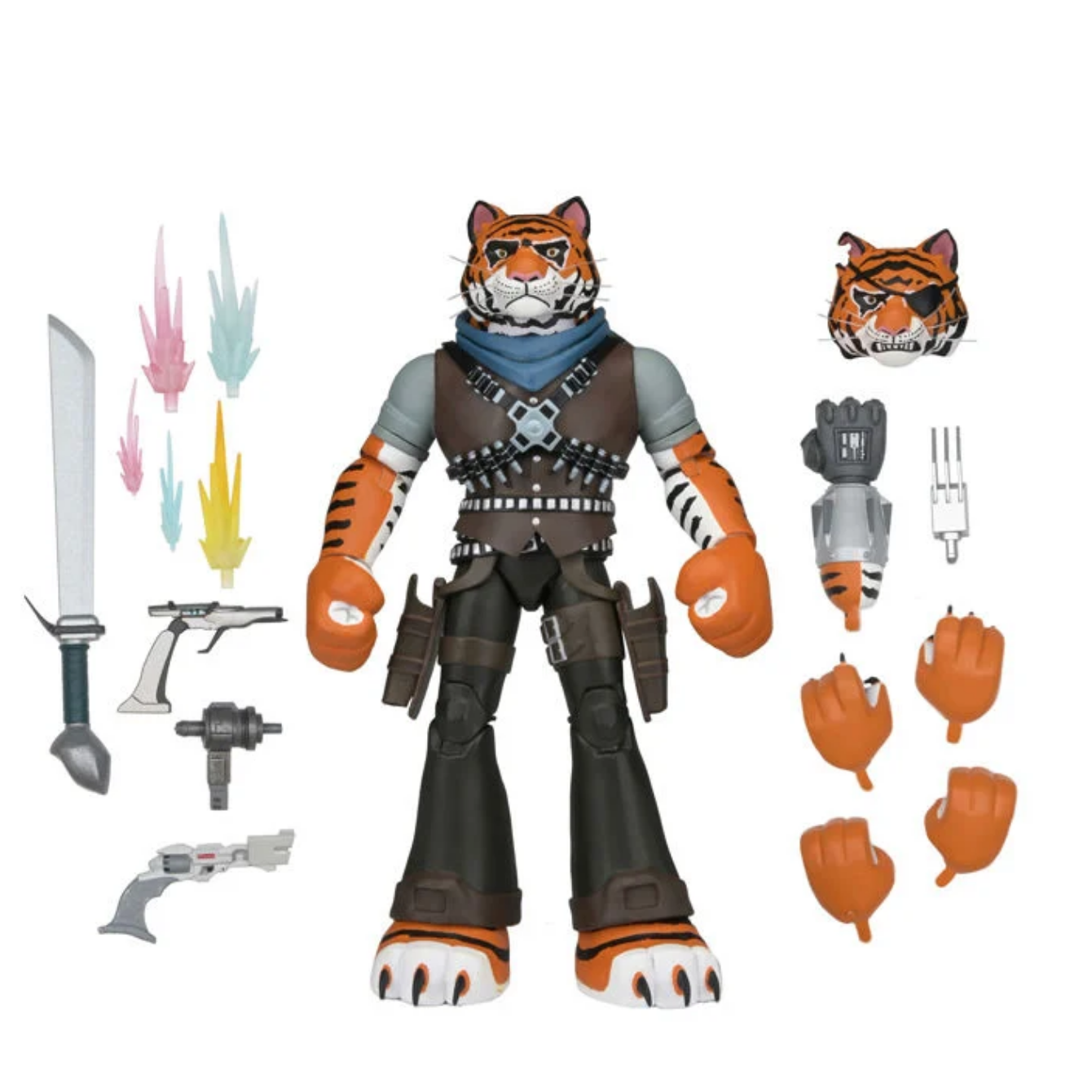 TMNT (2012 CARTOON) - 7 INCH SCALE ACTION FIGURE - ULTIMATE TIGER CLAW