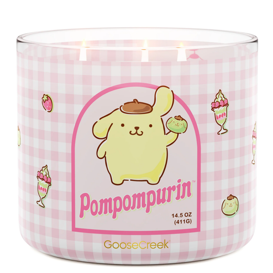 Pom Pom Purin Hello Kitty 3-Wick Candle