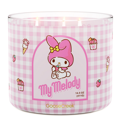 My Melody Hello Kitty 3-Wick Candle