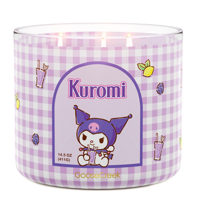 Kuromi Hello Kitty 3-Wick Candle