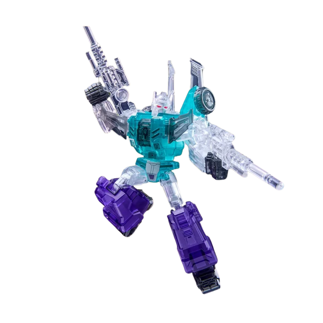 Blokees Transformers SixShot Transparent Version