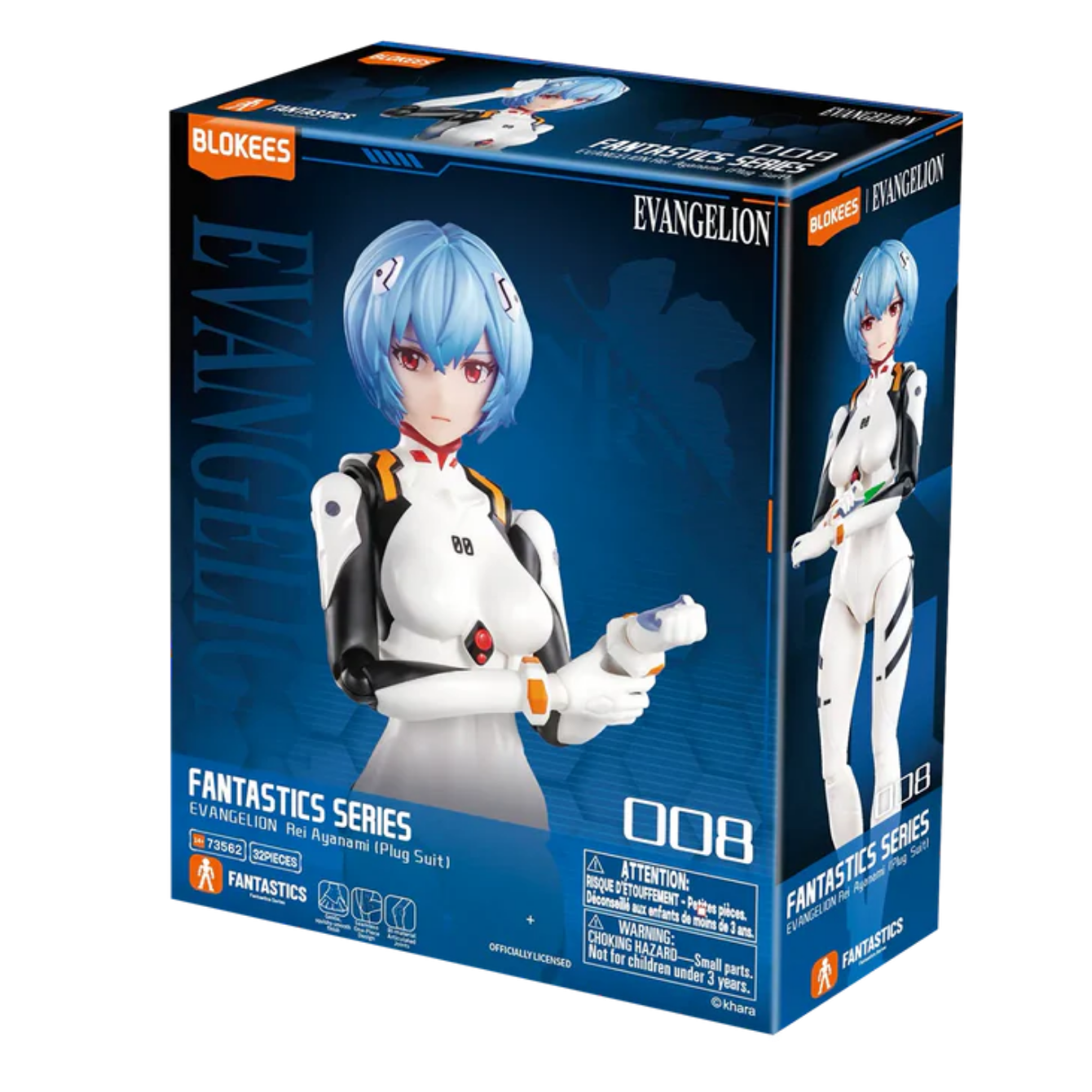 Blokees | Evangelion Fantastics Series - 01 Rei Ayanami