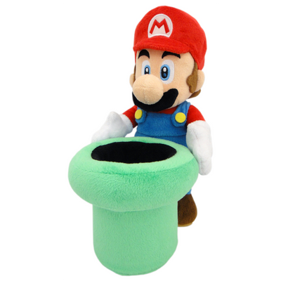 Mario Warp Pipe 9" Plush