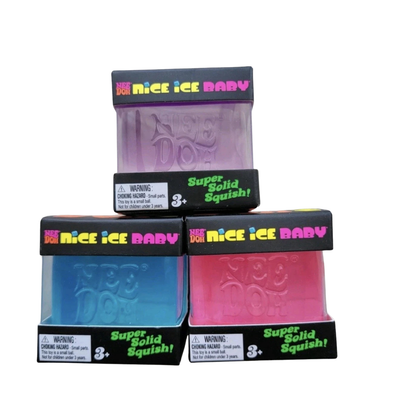 PRE-ORDER NeeDoh Nice Ice Baby Super Solid Squeeze Toy 1.25" Pack