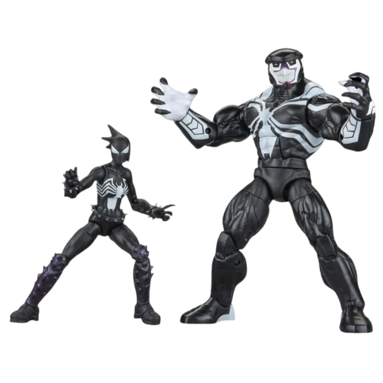 Marvel Legends Venom Space Knight and Marvel's Mania Exclusive Action Figure Two-Pack