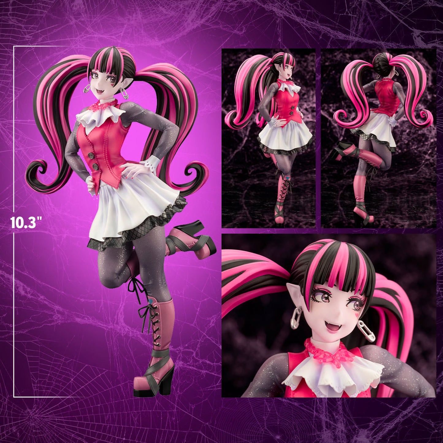 Kotobukiya Monster High Draculaura BISHOUJO Statue