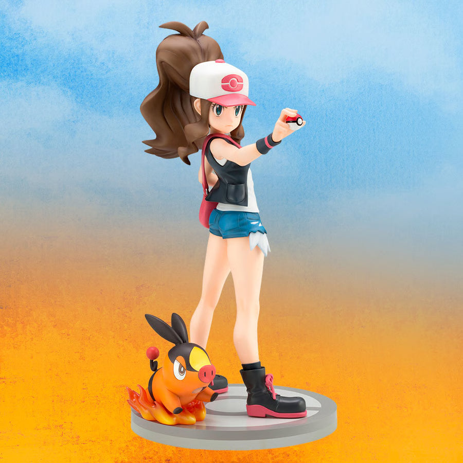 PRE-ORDER Pokémon ARTFX J Hilda & Tepig 1/8 Figure Kotobukiya