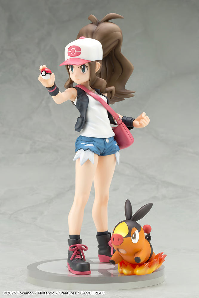 PRE-ORDER Pokémon ARTFX J Hilda & Tepig 1/8 Figure Kotobukiya
