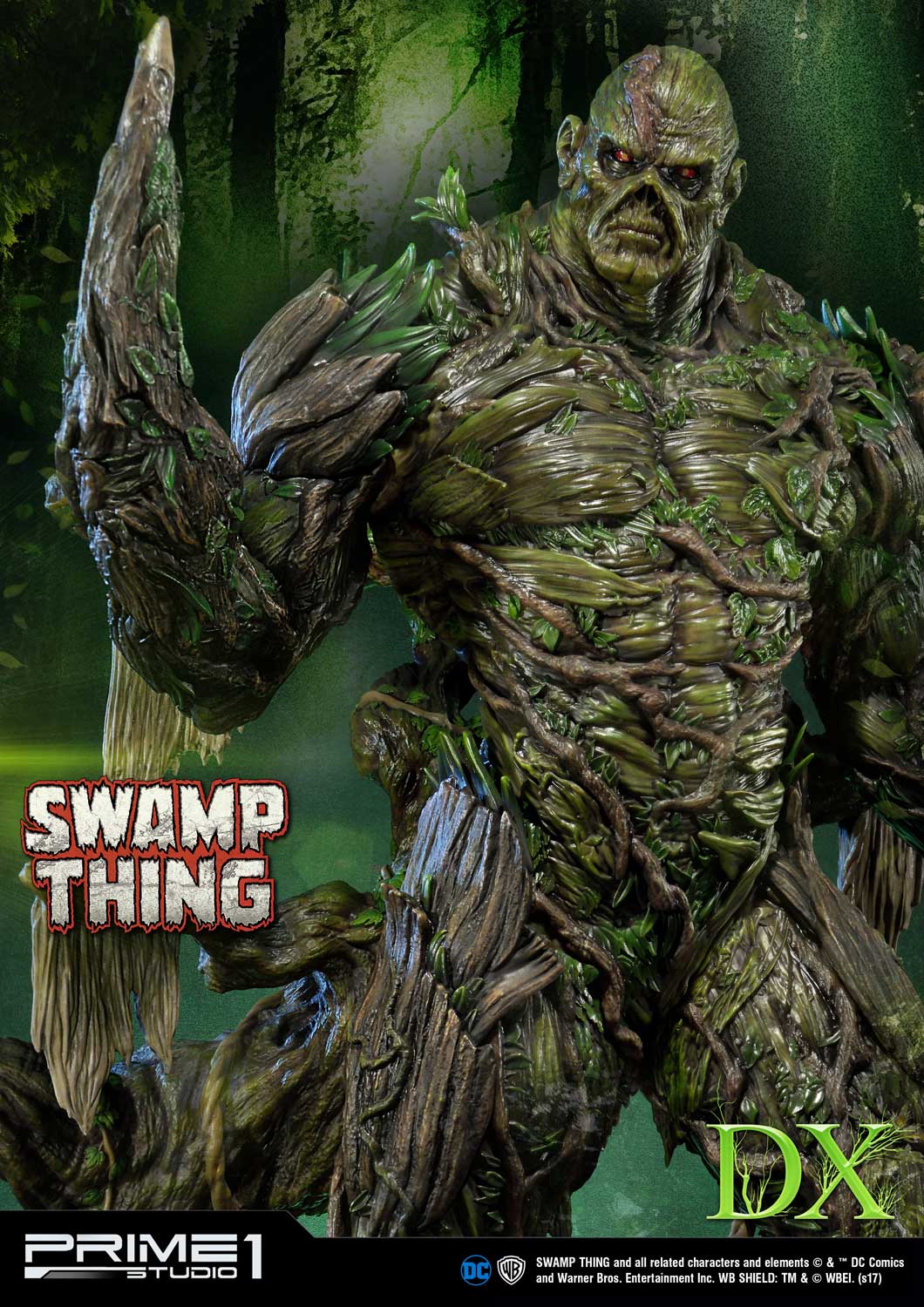 PRE-ORDER Swamp thing Statue Deluxe