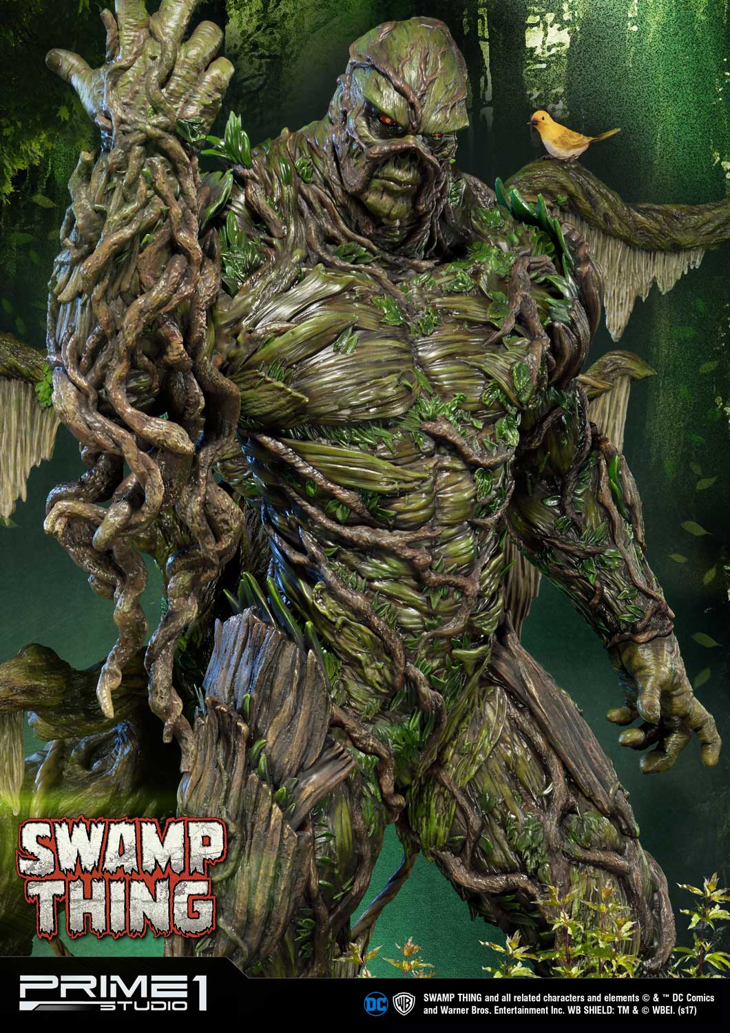 PRE-ORDER Swamp thing Statue Deluxe