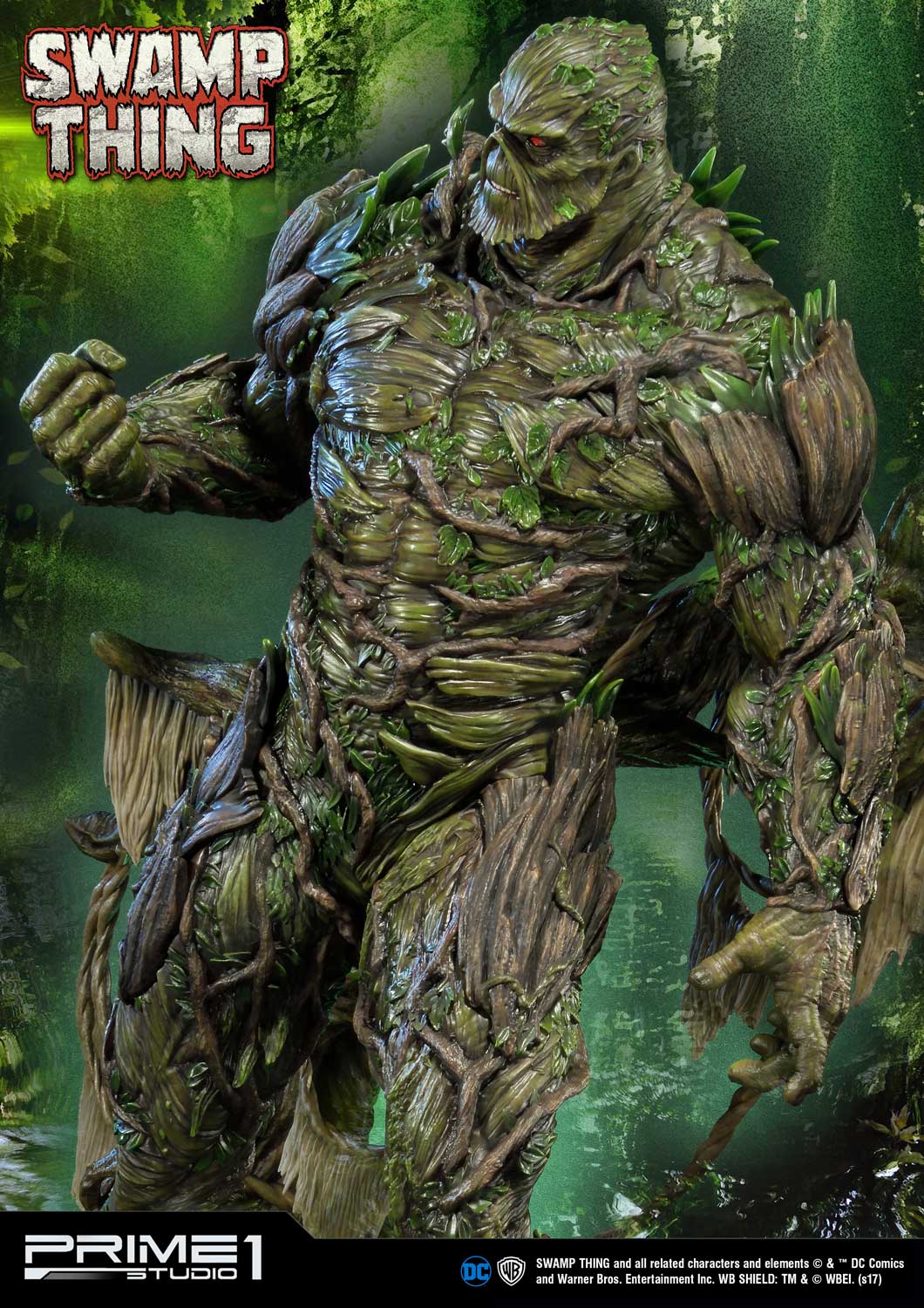 PRE-ORDER Swamp thing Statue Deluxe