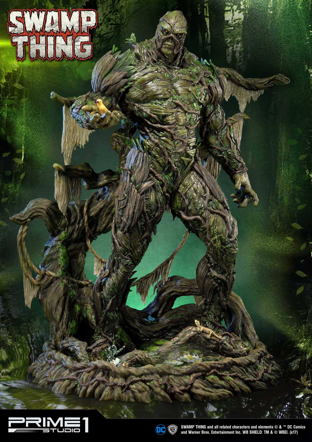 PRE-ORDER Swamp thing Statue Deluxe