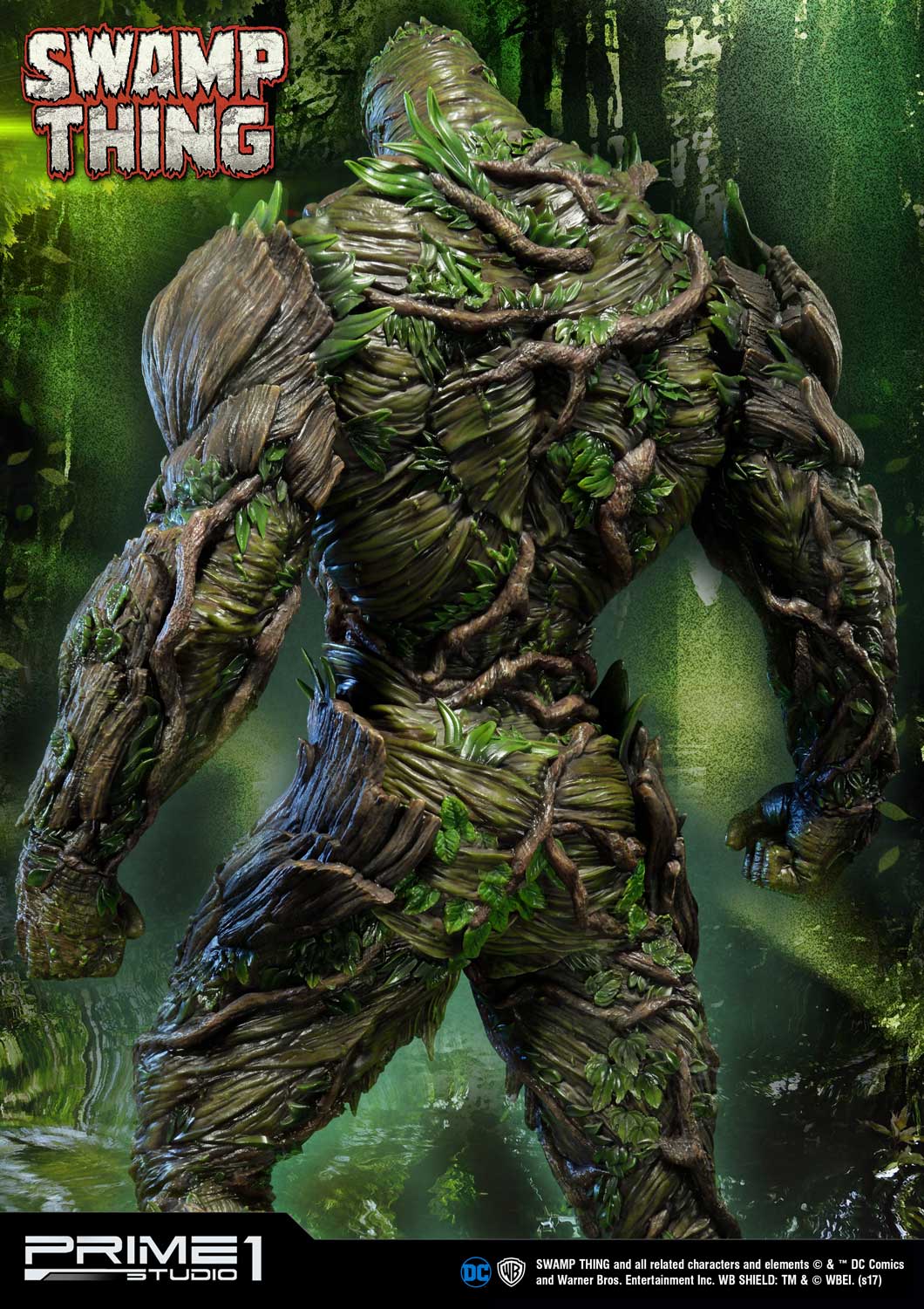 PRE-ORDER Swamp thing Statue Deluxe