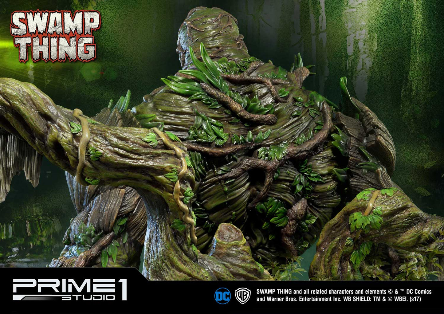 PRE-ORDER Swamp thing Statue Deluxe