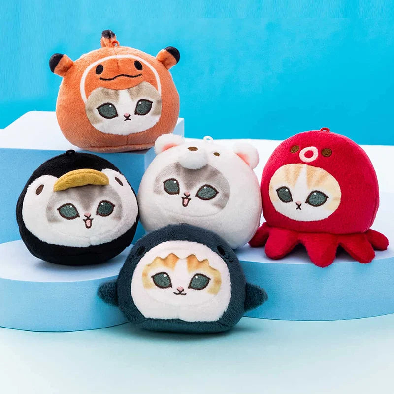 Mofusand Marine Life Meow Face Plush Blind Box