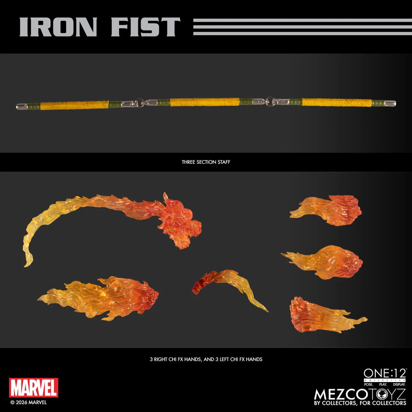 PRE-ORDER Mezco One:12 Collective Marvel Iron Fist Action Figure