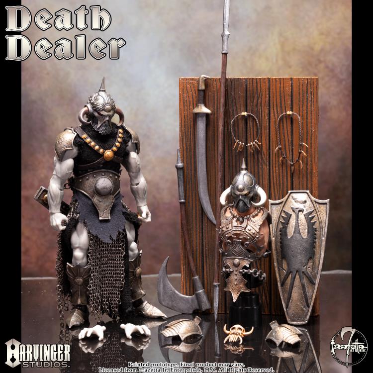 Curare Moments Before Detonation '95 激レア PRE-ORDER Savage Crucible Frazetta's Death Dealer Action Figure