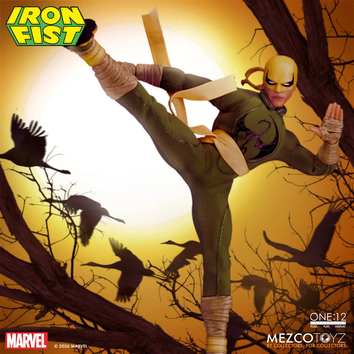 PRE-ORDER Mezco One:12 Collective Marvel Iron Fist Action Figure